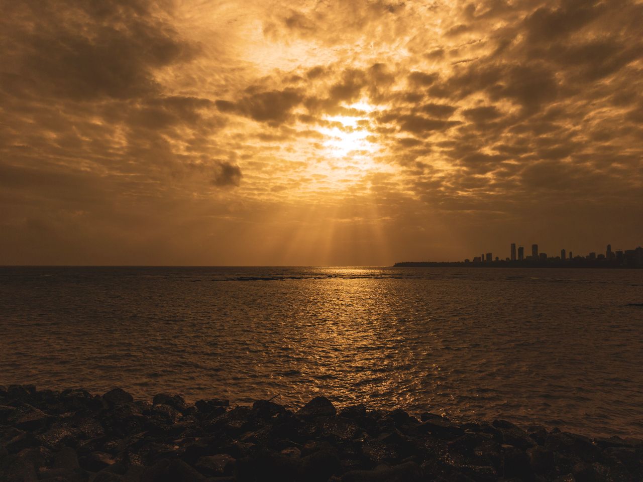 Marine Drive Sunset