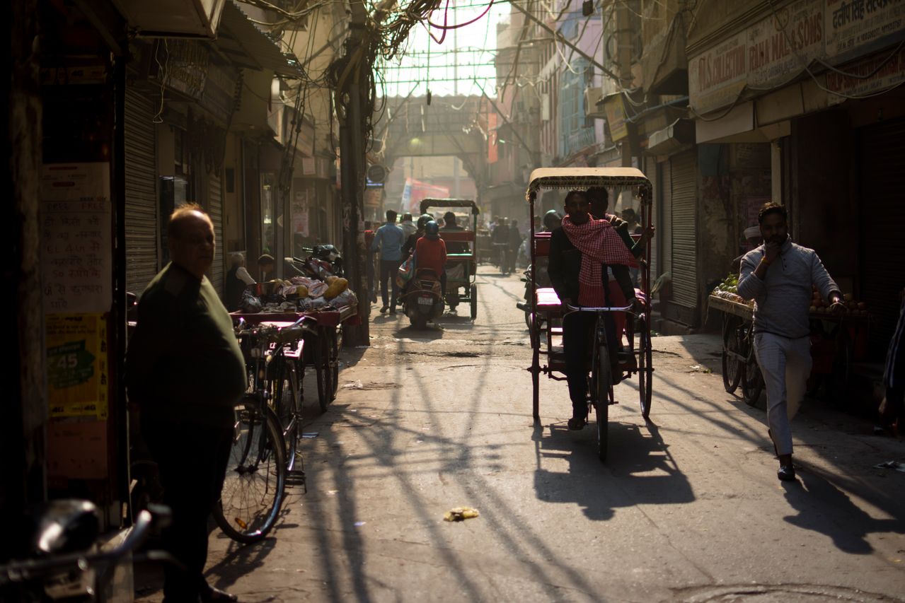 Old Delhi Rickshaw Ride